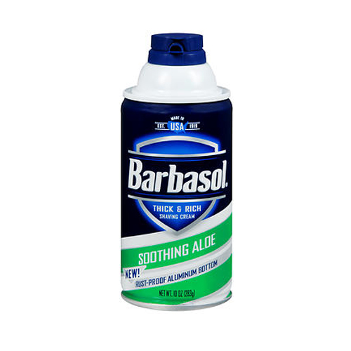 Picture of Barbasol Barbasol Thick & Rich Shaving Cream Soothing Aloe