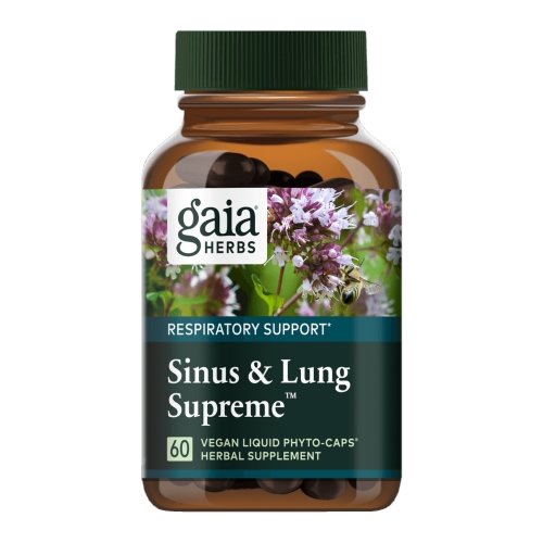 Picture of Gaia Herbs Sinus & Lung Supreme