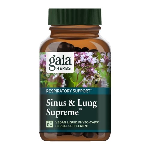 Show details for Gaia Herbs Sinus & Lung Supreme Picture of Gaia Herbs Sinus & Lung Supreme