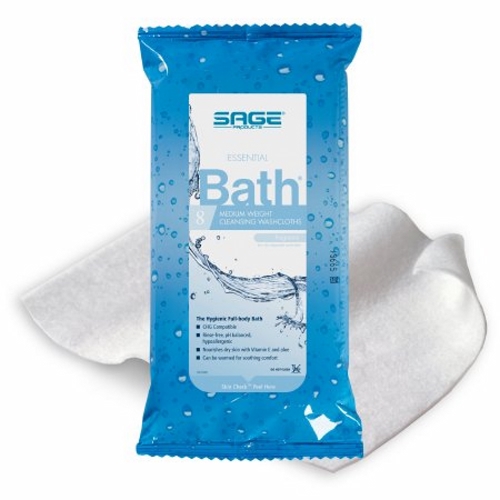 Picture of Sage Rinse-Free Bath Wipe