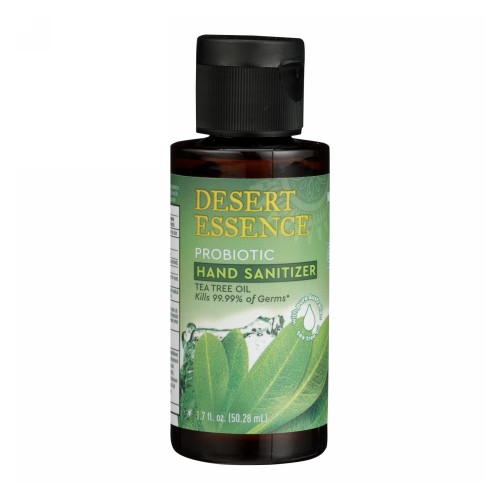 Show details for Desert Essence Probitic Hand Sanitizer Tea Tree Picture of Desert Essence Probitic Hand Sanitizer Tea Tree