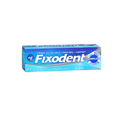 Picture of Fixodent Fixodent Free Denture Adhesive Cream
