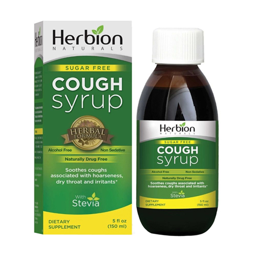 Picture of Herbion Naturals Throat Syrup With Stevia