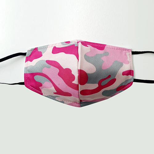 Picture of Giftscircle Fancy Cloth Face Mask Camo Pink & Grey