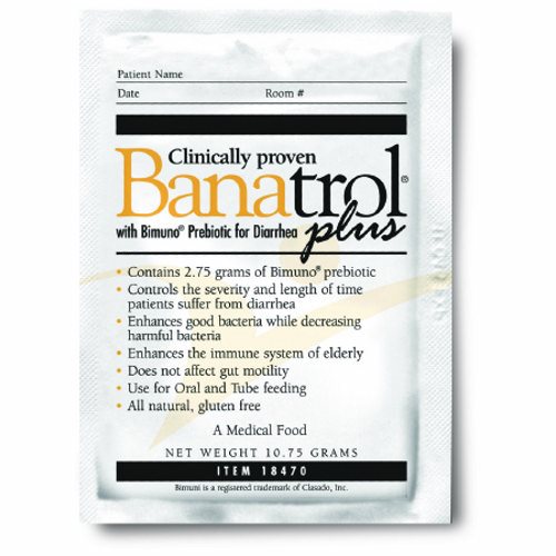 Picture of Medtrition Oral Supplement Banatrol  Plus Banana Flavor 5 Gram Container Individual Packet Powder