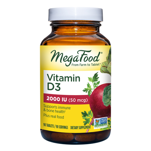 Show details for MegaFood Vitamin D3 Picture of MegaFood Vitamin D3