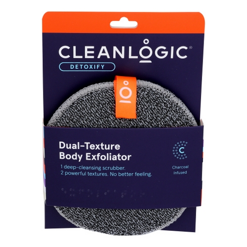 Picture of Clean Logic Detox Charcoal Scrubber Body Dual Texture