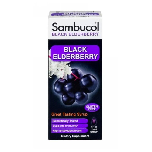 Picture of Sambucol Black Elderberry Immune System Support Booster Liquid