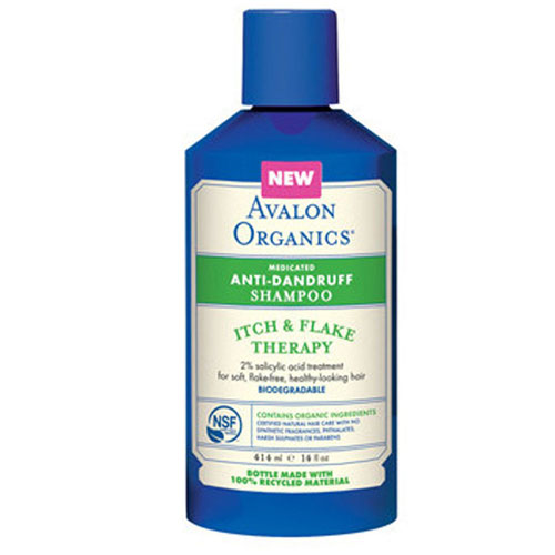 Picture of Avalon Organics Anti-Dandruff Shampoo Itch & Flake Therapy