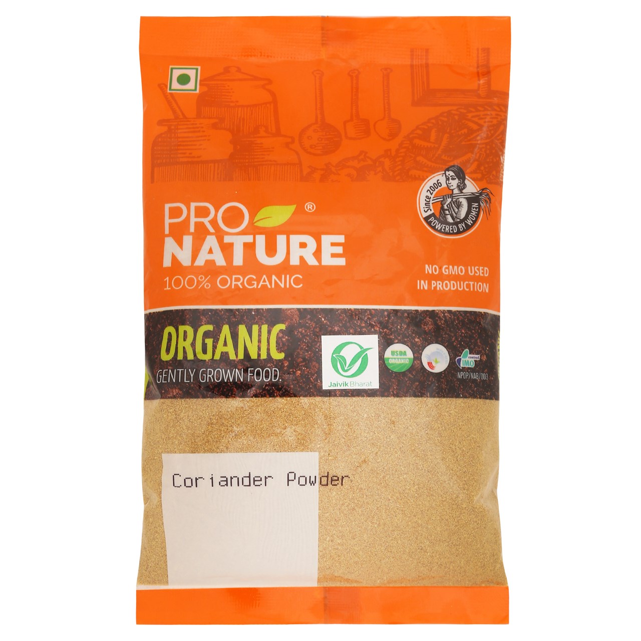 Picture of  Pro Nature 100% Organic Coriander Powder 100g