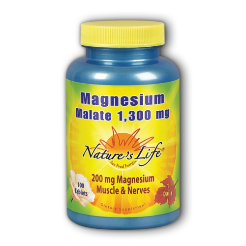 Show details for Nature's Life Magnesium Malate - 100 Tabs Picture of Nature's Life Magnesium Malate - 100 Tabs