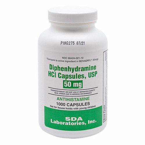 Picture of SDA Labs Diphenhydramine HCL