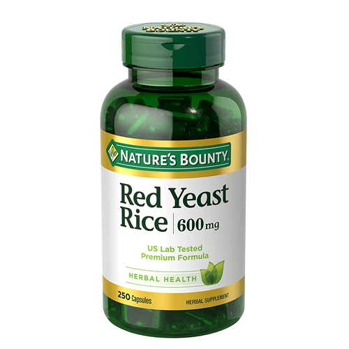 Show details for Nature's Bounty Red Yeast Rice 600mg 250 Caps Picture of Nature's Bounty Red Yeast Rice 600mg 250 Caps