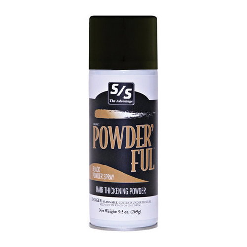 Picture of Powder'Ful Livestock Hair Thickening Powder Spray Black