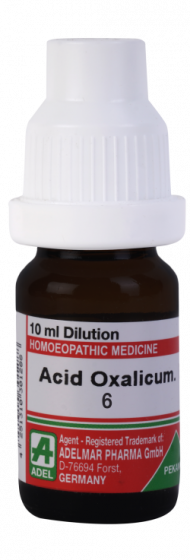 Show details for ADEL Acid Oxalicum Dilution - 10 ml Picture of ADEL Acid Oxalicum Dilution - 10 ml