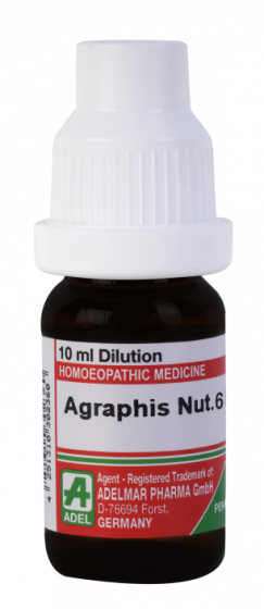 Show details for ADEL Agraphis Nut Dilution - 10 ml Picture of ADEL Agraphis Nut Dilution - 10 ml