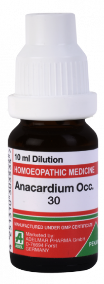 Show details for ADEL Anacardium Occ Dilution - 10 ml Picture of ADEL Anacardium Occ Dilution - 10 ml