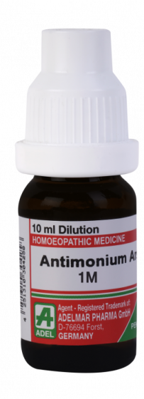 Show details for ADEL Antimonium Ars - 1M Dilution - 10 ml Picture of ADEL Antimonium Ars - 1M Dilution - 10 ml