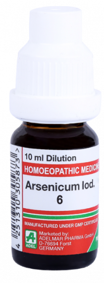 Show details for ADEL Arsenicum Iod Dilution - 10 ml Picture of ADEL Arsenicum Iod Dilution - 10 ml