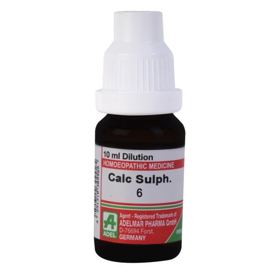 Show details for ADEL Calc Sulph Dilution - 10 ml Picture of ADEL Calc Sulph Dilution - 10 ml