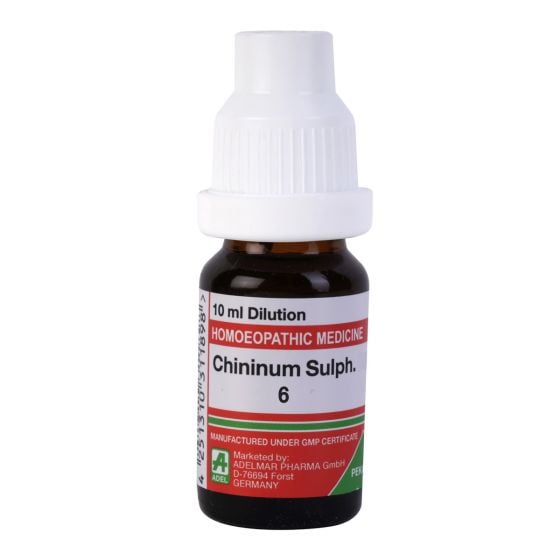 Show details for ADEL Chininum Sulph Dilution - 10 ml Picture of ADEL Chininum Sulph Dilution - 10 ml
