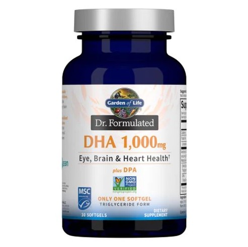 Show details for Garden Of Life Dr. Formulated DHA Lemon - 30 Softgels Picture of Garden Of Life Dr. Formulated DHA Lemon - 30 Softgels
