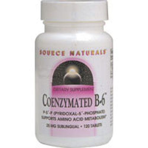 Show details for Source Naturals Coenzymated B-6 Sublingual Picture of Source Naturals Coenzymated B-6 Sublingual