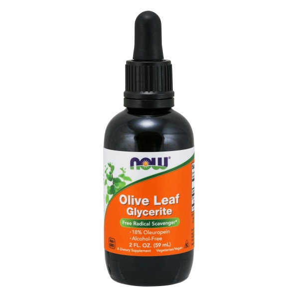 Picture of Now Foods Olive Leaf Glycerite 2 Oz - 59 ml