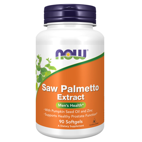 Picture of Now Foods Saw Palmetto Extract 90 soft gels
