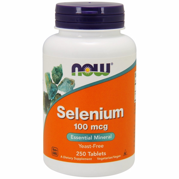 Show details for Now Foods Selenium 100 mcg - 250 Tablets  Picture of Now Foods Selenium 100 mcg - 250 Tablets