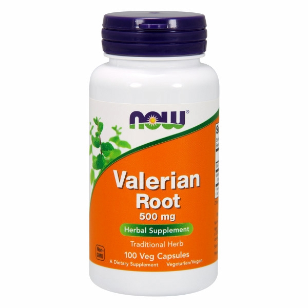 Show details for Now Foods Valerian Root 500 mg - 100 Veg Capsules  Picture of Now Foods Valerian Root 500 mg - 100 Veg Capsules
