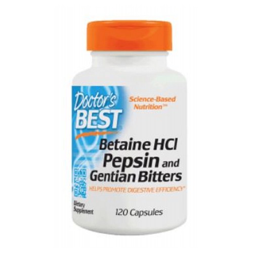 Picture of Doctors Best Betaine HCL Pepsin & Gentian Bitters