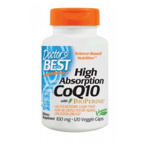Picture of Doctors Best High Absorption CoQ10 with Bioperine