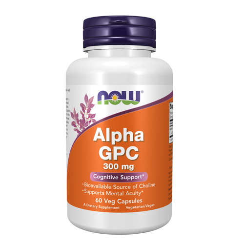 Picture of Now Foods Alpha GPC 300 mg - 60 Veg Capsules 