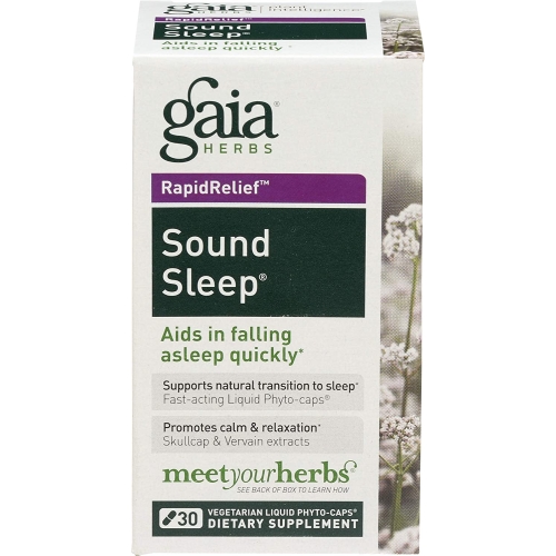 Show details for Gaia Herbs Sound Sleep Picture of Gaia Herbs Sound Sleep