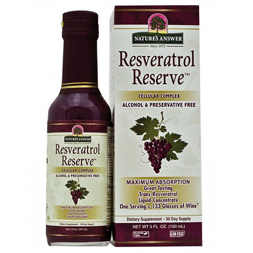 Picture of Nature's Answer Resveratrol Reserve Liquid - 150 ml