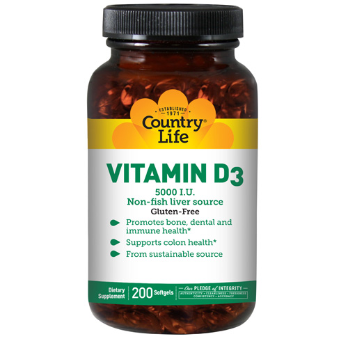 Show details for Country Life Vitamin D3 Picture of Country Life Vitamin D3