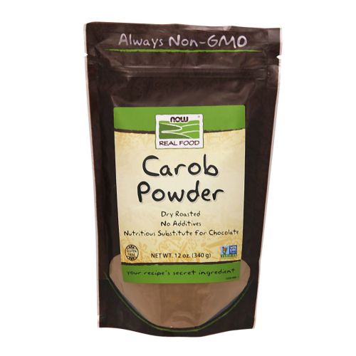 Picture of Now Foods Carob Powder Roasted 12 Oz - 340 g