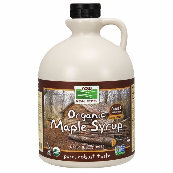 Picture of Now Foods Maple Syrup Organic 64 FL Oz - 1.89 L