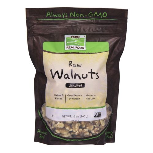 Show details for Now Foods Walnuts Halves & Pieces Raw 12 Oz - 340 g Picture of Now Foods Walnuts Halves & Pieces Raw 12 Oz - 340 g