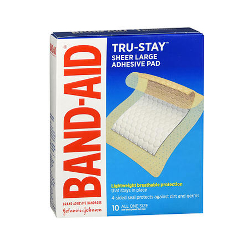 Picture of Band-Aid Johnson & Johnson Band-Aid Adhesive Pads Bandages