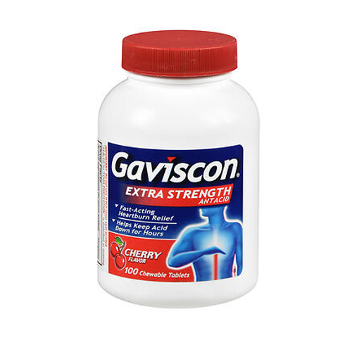 Picture of Gaviscon Gaviscon Extra Strength Antacid Chewable Tablets