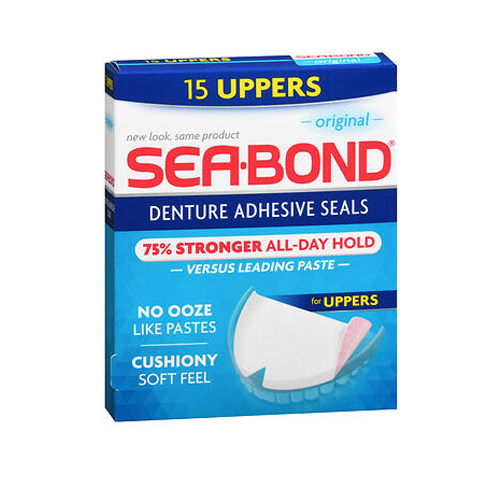 Picture of Sea-Bond Sea-Bond Denture Adhesive Wafers Uppers