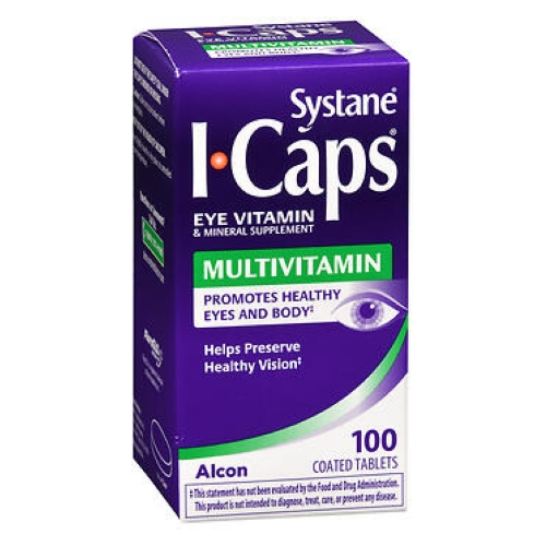 Picture of Alcon Systane ICaps Multivitamin Coated Tablets