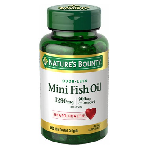 Show details for Nature's Bounty Nature's Bounty Fish Oil Omega-3 90 Softgels Picture of Nature's Bounty Nature's Bounty Fish Oil Omega-3 90 Softgels