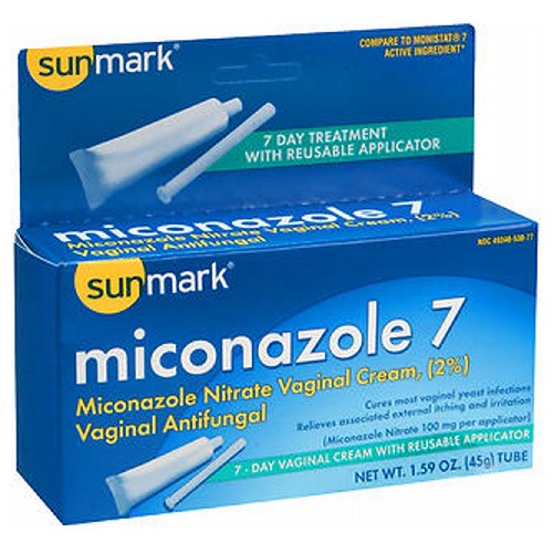 Picture of Sunmark Sunmark Miconazole 7 Vaginal Antifungal Reusable Applicator