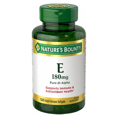 Picture of Nature's Bounty Nature's Bounty Vitamin E 180mg 120 Softgels