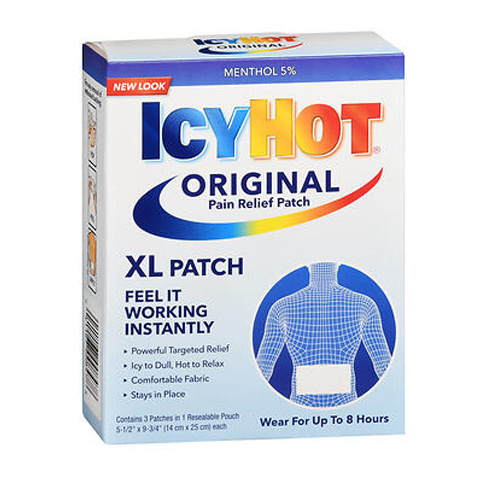 Picture of Icy Hot Icy Hot Original Pain Relief Patch Xl