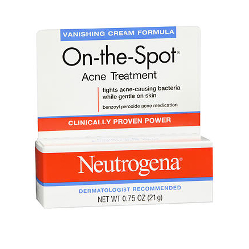 Picture of Neutrogena Neutrogena On-The-Spot Acne Treatment Vanishing Cream Formula