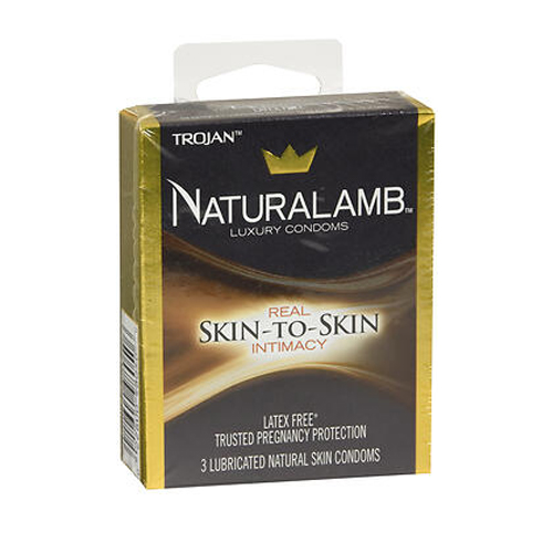 Picture of Trojan Trojan Naturalamb Natural Skin Lubricated Luxury Condoms